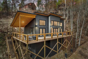 Modern Luxury Cabin W Hot Tub